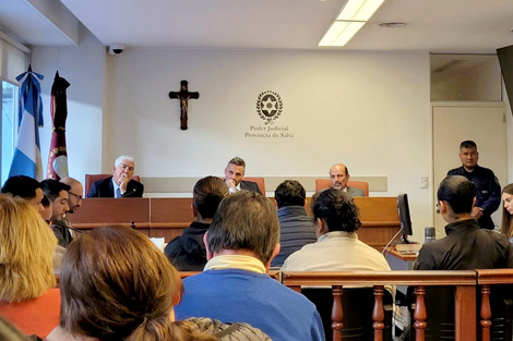 Los albañiles reconstruyeron la escena del crimen