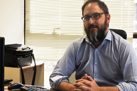 Gastón Ghioni, subsecretario de Energía de la Provincia. 