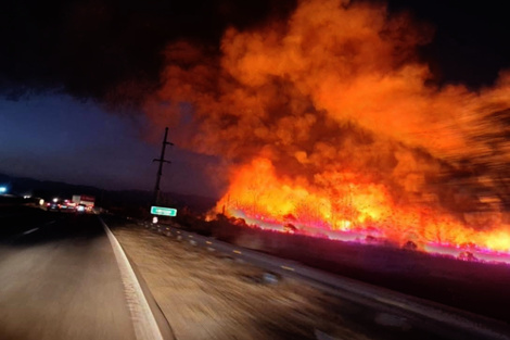 El Zonda provocó múltiples incendios en Jujuy y Salta Múltiples 