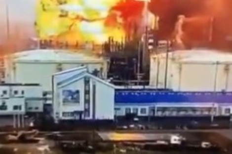 Ucrania atacó con drones una planta nuclear en territorio ruso