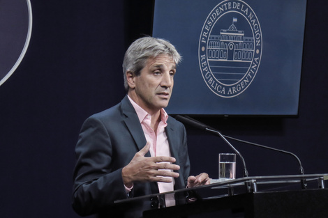 Caputo admitió el impacto negativo de las tasas
