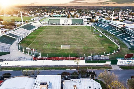 El estadio de Junín se prepara para un lleno total.