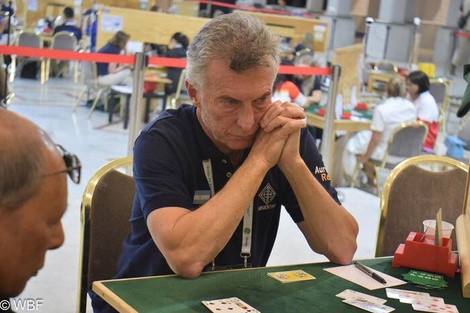 Macri no pega una: quedó eliminado del Mundial de Bridge 