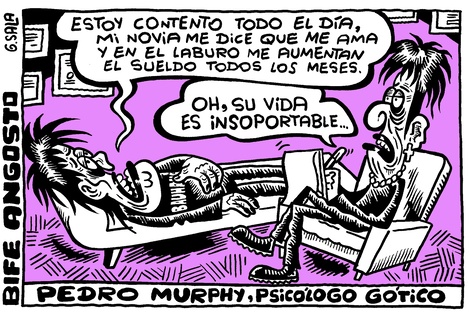 Pedro Murphy, psicólogo gótico