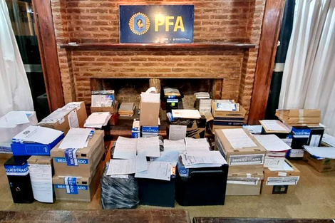 Algunos de los materiales que se usaron en el proceso judicial.  (Fuente: Prensa)