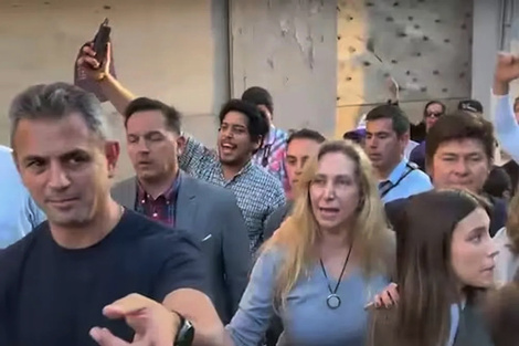 Karina Milei y Martín Menenm