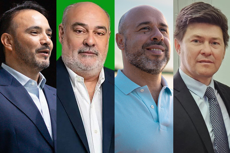Juan Pablo Valdés, Ricardo Colombi, Martín "Tincho" Ascúa y Lisandro Almirón.