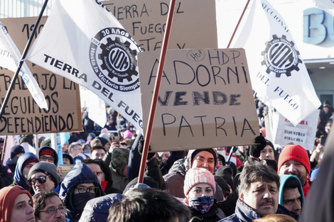 "No podemos decir 'me vuelvo', somos de acá"