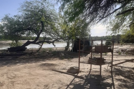 Comunidades del Pilcomayo limpian terrenos para escapar a las inundaciones 
