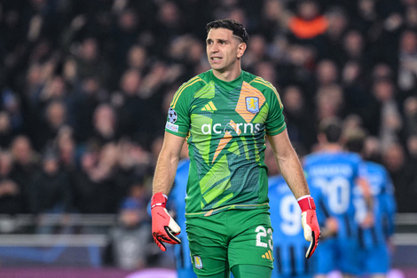 Dibu Martínez, en el radar del Manchester United (Fuente: AFP)