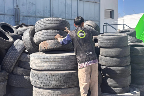 Neumatón: más de 1.100 toneladas de neumáticos recolectados en Salta