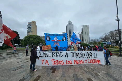 "Lo detuvieron para decirle a la sociedad que no proteste"
