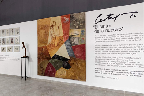 El museo alberga y reúne cerca de 200 obras. (Fuente: Gentileza)