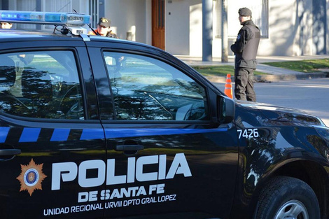 La policía fue alertada por la dueña de casa. (Fuente: Gentileza)