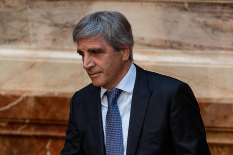Luis Caputo, ministro de Economía. Con la misión de mantener la calma cambiaria frente al calendario electoral. No le será fácil (Fuente: AFP)