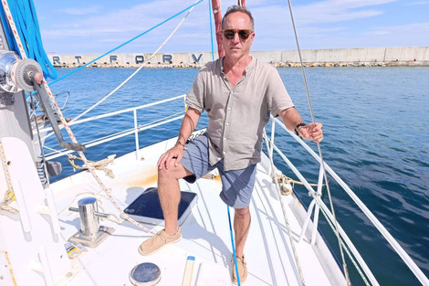 Un argentino en la flotilla rumbo a Gaza: "La solidaridad latinoamericana viene bien"