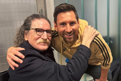 El emotivo saludo de Charly García a Lionel Messi, tras el partido de la Selección: "Dios te bendiga"