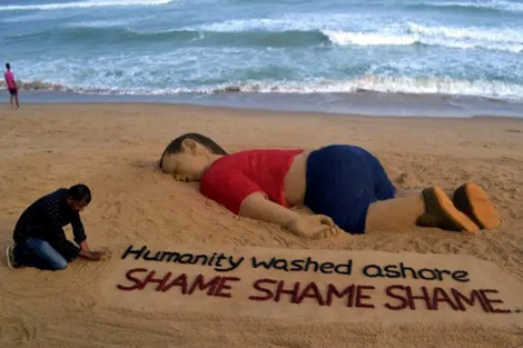 Diez años de la muerte de Aylan, el niño kurdo hincha del Bayern