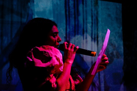 La puesta puede verse todos los sábados de septiembre en Teatro Abierto. Foto: Julián Malnez.