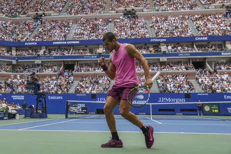 US Open: Alcaraz fue demasiado para el experimentado Djokovic