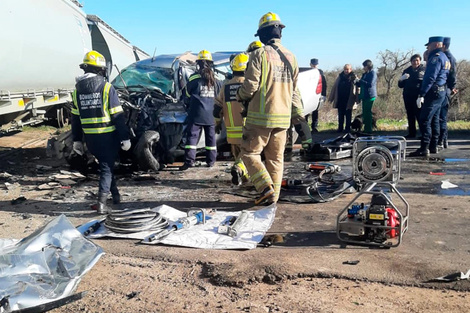 Choque fatal con un tren en Entre Ríos