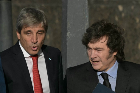Milei, Caputo y el plan "chocar de frente"