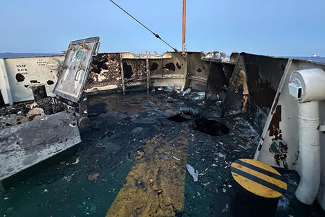 Atacaron con un dron a la flotilla humanitaria que viaja hacia Gaza