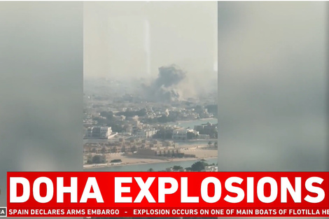 Israel bombardeó Qatar para atacar a líderes de Hamas