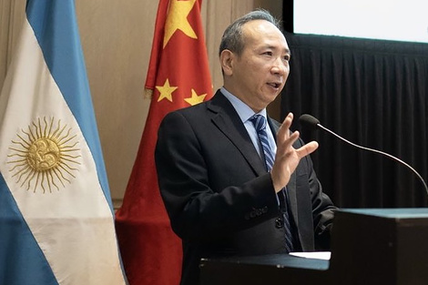 Wang Wei, embajador de China en Argentina.