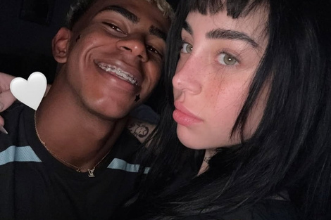 La selfie que reveló el romance entre Nicki Nicole y Lamine Yamal (Fuente: Redes sociales)