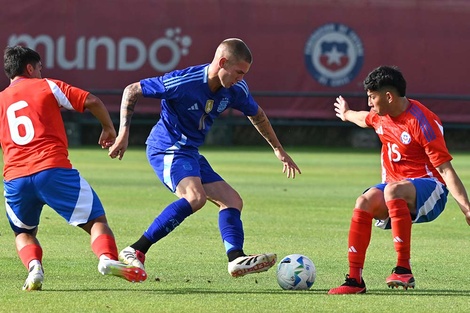 Franco Mastantuono, con un pie afuera del Mundial Sub 20