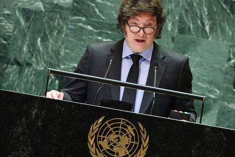 El Presidente Javier Milei participará en Nueva York de la asamblea de la ONU. (Fuente: AFP)