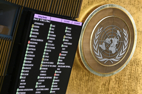 El tablero de las Naciones Unidas fue contundente.  (Fuente: AFP)