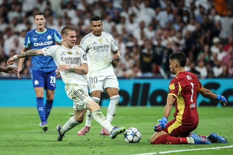 Champions League: Mastantuono fue titular y rompió un récord en el Real Madrid