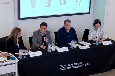 Goity y Narodowski expusieron en su momento en la Universidad Torcuato Di Tella. 