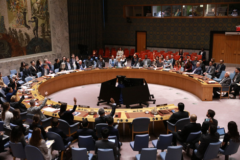 Solo votaron en contra de la resolución Israel, Estados Unidos, Paraguay, Nauru y Palau, mientras que Argentina se abstuvo