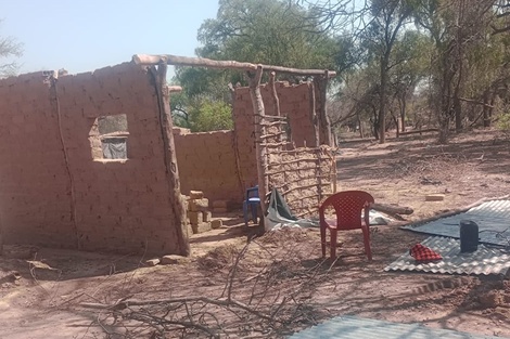 Temporal dejó sin techos ni paredes a familias de Santa Victoria Este 