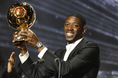 Así vivieron el Balón de Oro en Évreux, primer club de Dembélé