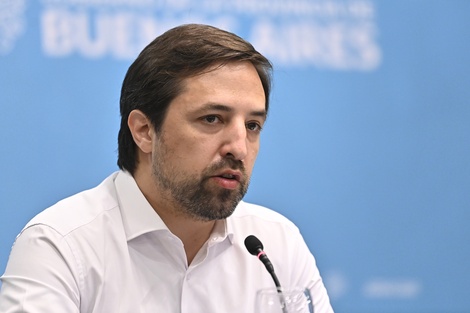 Nicolás Kreplak, ministro de salud bonaerense. (Fuente: Prensa)