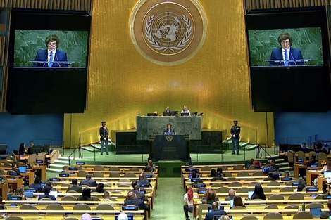 Javier Milei cuestionó a la ONU y volvió a rendirle tributo a Donald Trump.