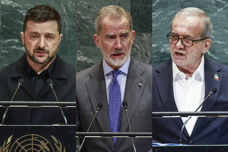 Zelenski advirtió sobre el debilitamiento del derecho internacional y Felipe VI reclamó a Israel el fin de las muertes en Gaza