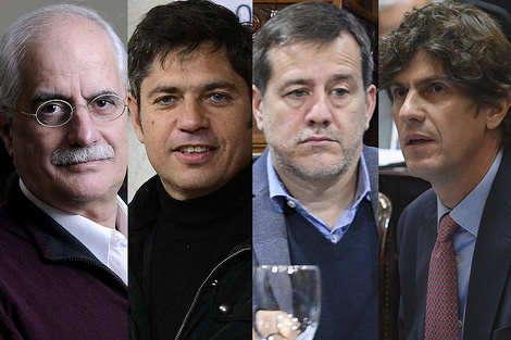 Taiana, Kicillof, Recalde y Losuteau criticaron la nueva toma de deuda. 