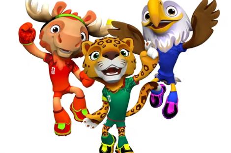 Maple, Zayu y Clutch, las mascotas del Mundial 2026