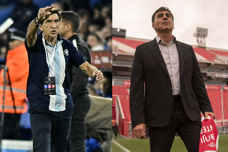 Costas, consagrado en Racing. Quinteros, debutante en Independiente
