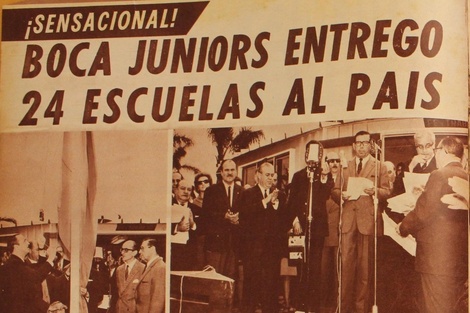 Cuando Boca Juniors construyó escuelas en todo el país, en Salta también 