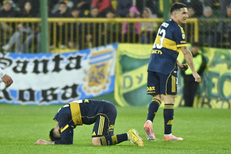 Una postal más que elocuente de la caída de Boca en Florencio Varela