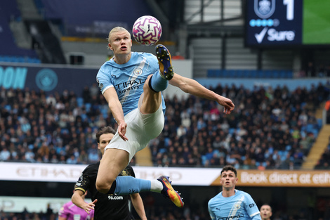 Haaland volvió a anotar un doblete y es el máximo goleador de la Premier