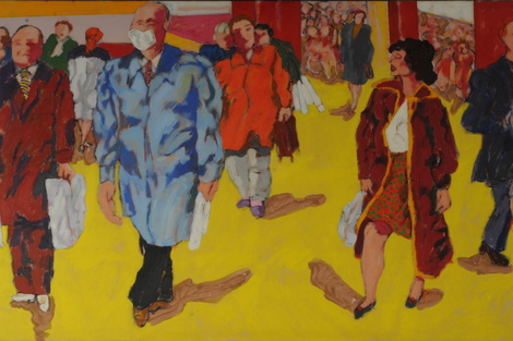 Un artista que le puso el cuerpo a la pintura