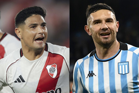 Maxi Salas y Maravilla Martínez, excompañeros que se enfrentarán por un lugar en semifinales de la Copa Argentina