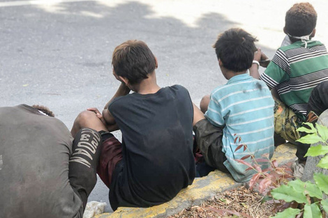 "El hambre no distingue edades"